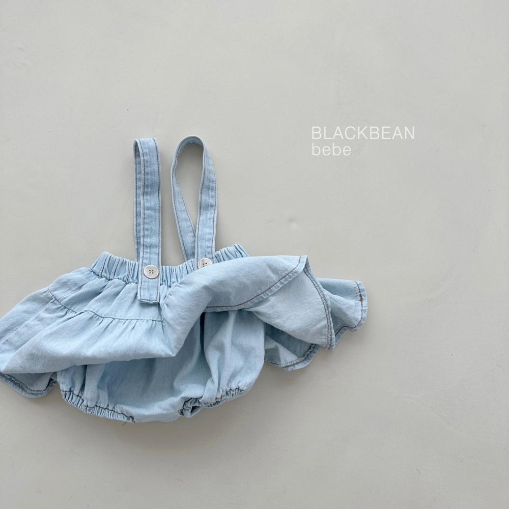 BLACKBEAN｜韓國童裝｜寶寶版吊帶裙套裝 2色