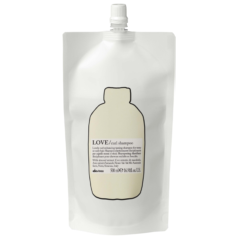 Davines Love Curl Refill | Szampon do włosów kręconych - uzupełnienie 500ml