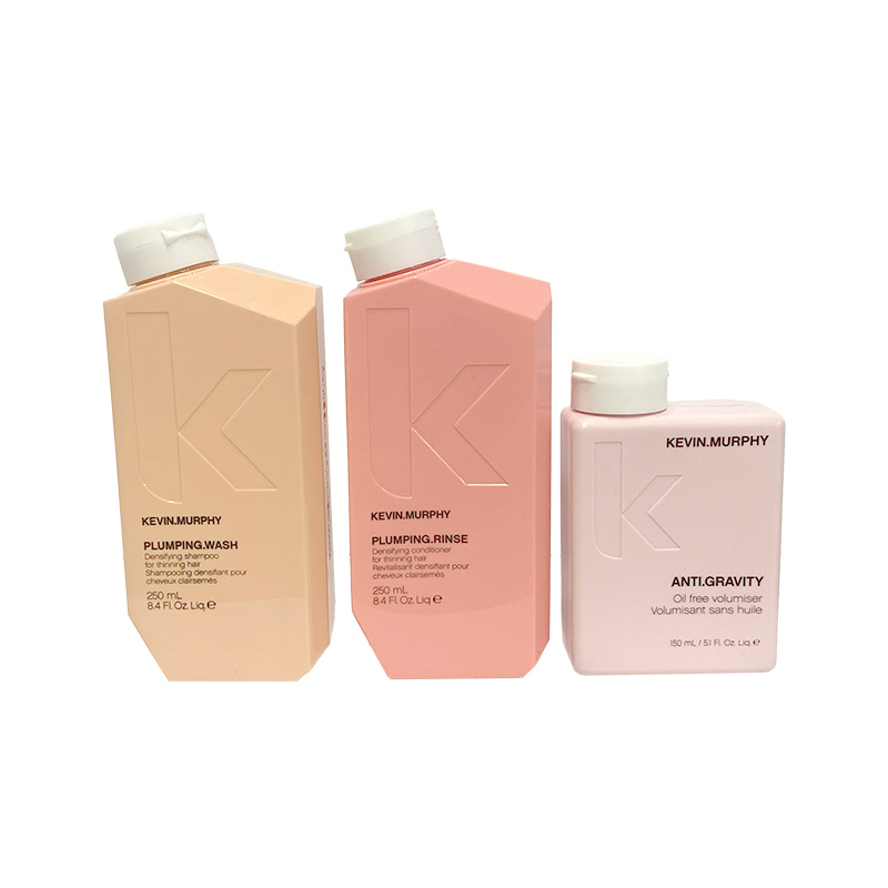 Kevin Murphy Plumping | Zestaw do włosów cienkich: szampon 250ml + odżywka 250ml + lotion unoszący włosy od nasady 150ml