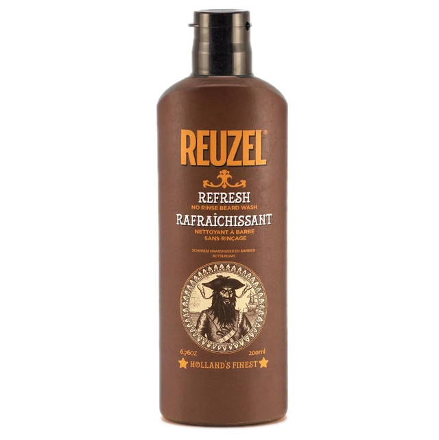 Reuzel Refresh No Rinse Beard Wash | Płyn do mycia brody bez spłukiwania 200ml