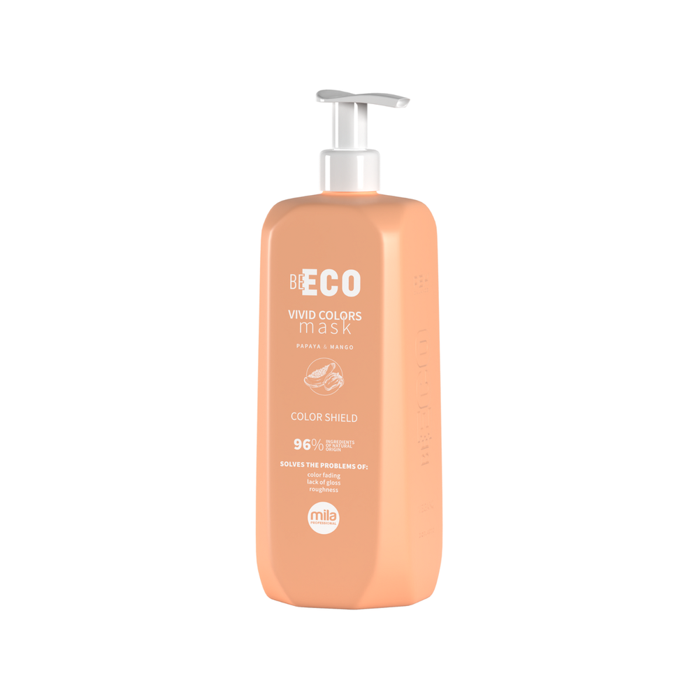 Mila Be Eco Vivid Color | Kwaśna maska do włosów farbowanych i suchych 900ml