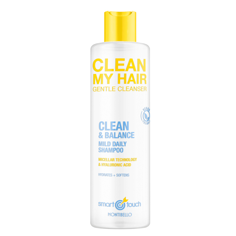 Montibello Smart Touch Clean My Hair | Delikatny oczyszczający szampon micelarny do częstego stosowania 300ml