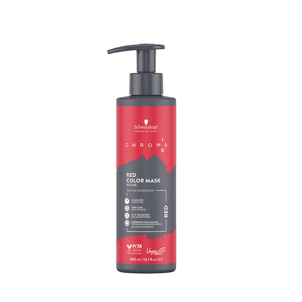 Schwarzkopf Chroma ID | Maska koloryzująca Red (Czerwona) 300ml