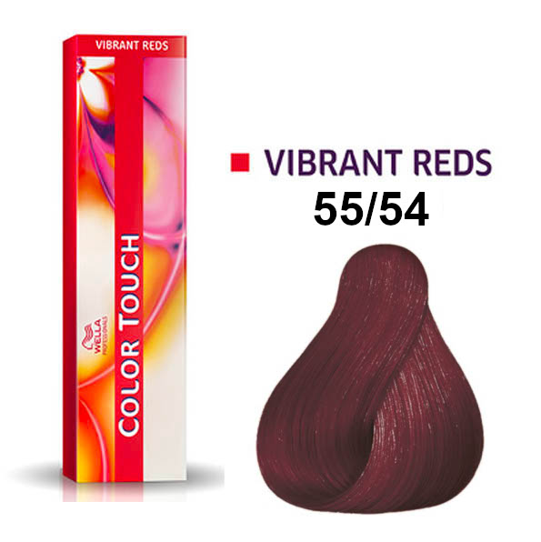 Wella Color Touch 55/54 | Bezamoniakowa półtrwała farba do włosów 55/54 60ml