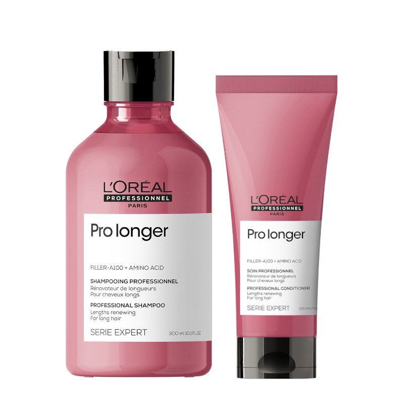 L'Oréal Professionnel Pro Longer | Zestaw do włosów długich: szampon 300ml + odżywka 200ml