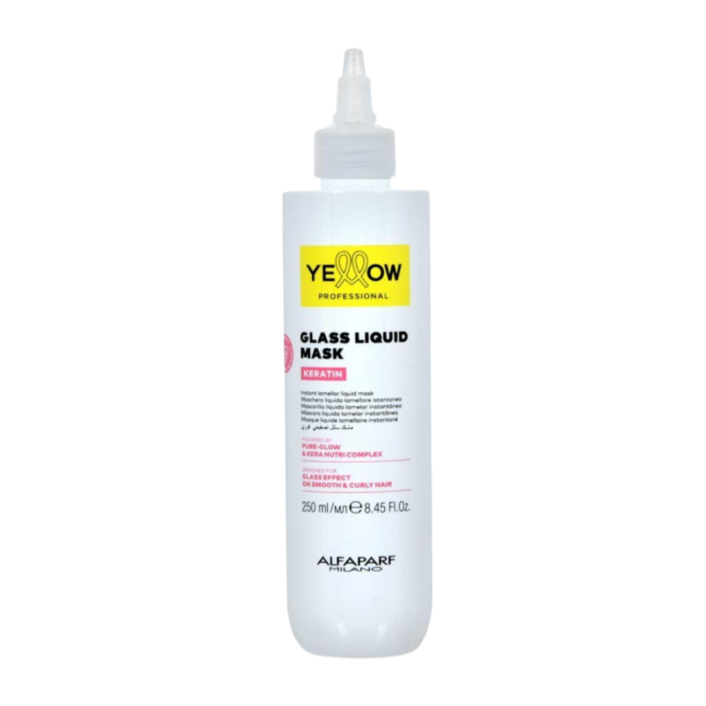 Alfaparf Keratin Glass | Ekspresowa maska lamelarna w płynie do każdego rodzaju włosów 250ml
