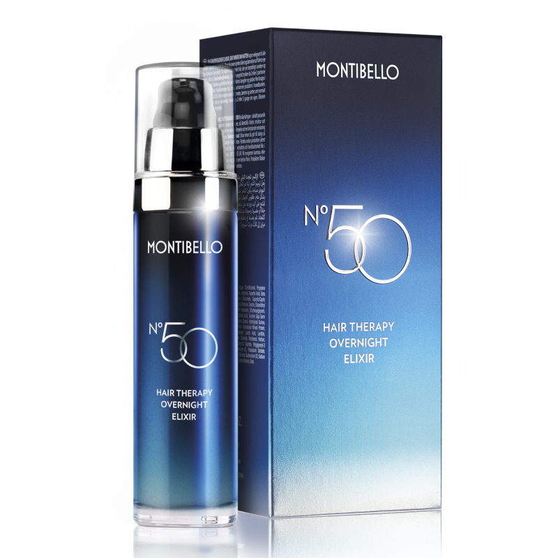 Montibello No.50 Elixir | Regenerujący i odżywiający eliksir do włosów na noc 50ml