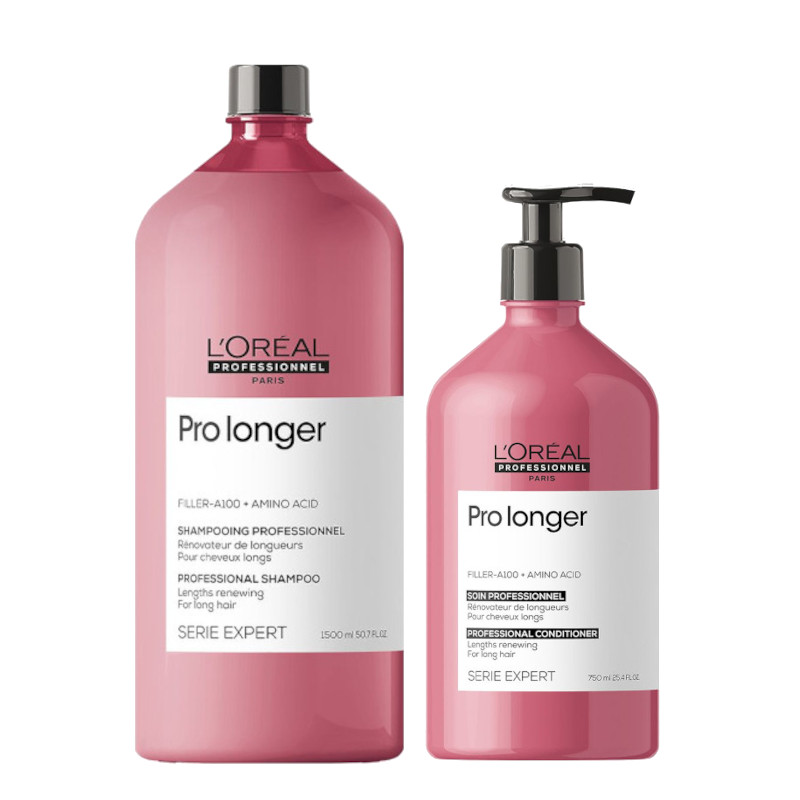 L'Oréal Professionnel Pro Longer | Zestaw do włosów długich: szampon 1500ml + odżywka 750ml