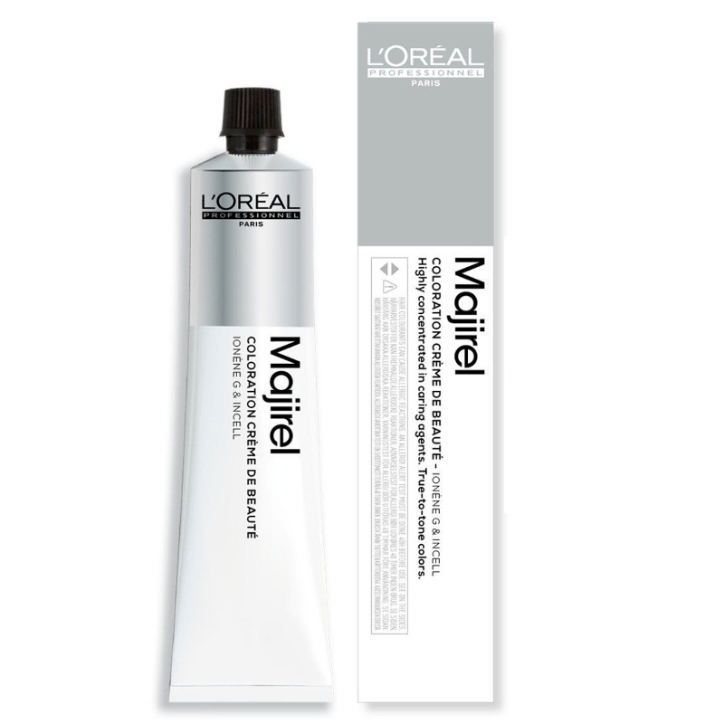 L'Oréal Professionnel Majirel | Trwała farba do włosów - kolor 8 jasny blond 50ml - uszkodzony kartonik zewnętrzny