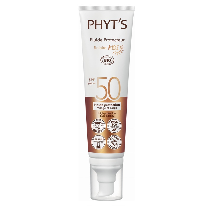 Phyt's Phyt'solaire | Ochronne mleczko z filtrem SPF50 do twarzy i ciała dla dzieci 100ml