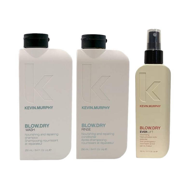 Kevin Murphy Mini rytuał regenerująco-unoszący od nasady: szampon 250ml + odżywka 250ml + termoaktywny spray dodający objętości u nasady 150ml