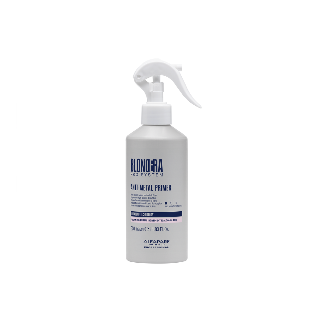 Alfaparf Blondera Anti-Metal Primer | Primer neutralizujący metale i wyrównujący porowatość włosów 350ml