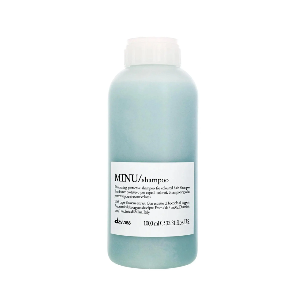 Davines Essential Haircare Minu | Szampon rozświetlający i chroniący kolor do włosów farbowanych 1000ml