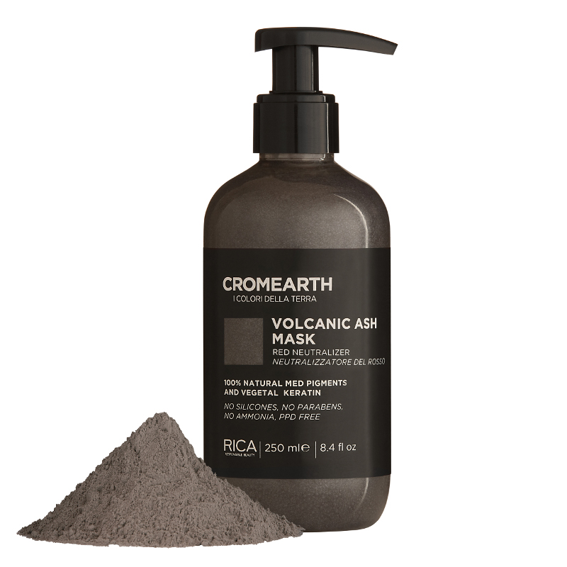 Cromearth Volcanic Ash | Maska neutralizująca czerwone refleksy 250ml