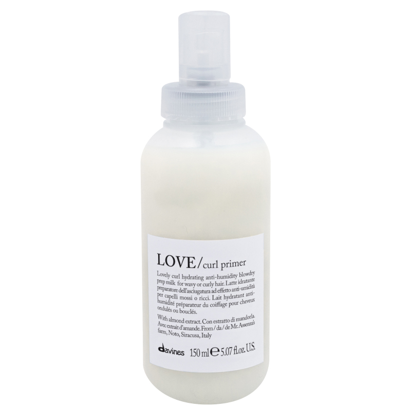 Davines Love Curl Primer | Nawilżające mleczko w sprayu do włosów falowanych i kręconych 150ml