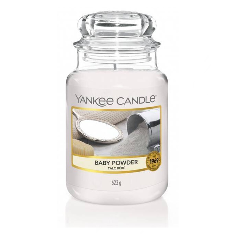 Yankee Candle | Świeczka zapachowa - baby powder 623g