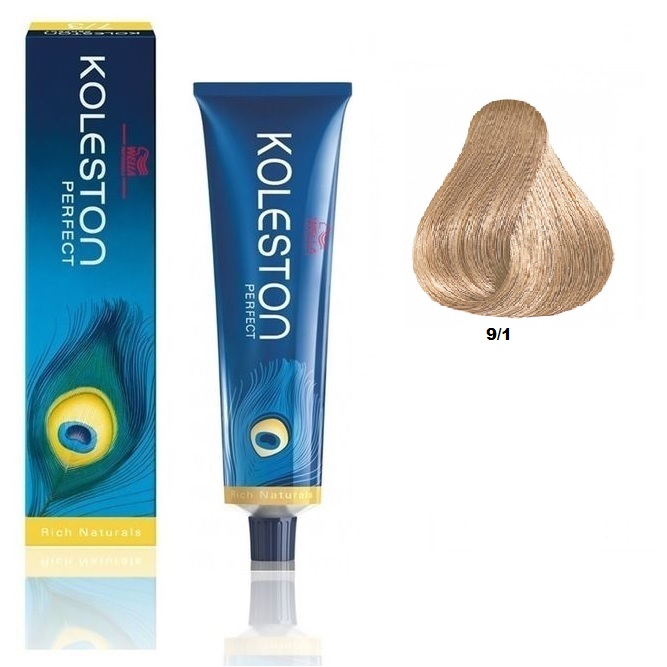 Wella Koleston Perfect | Trwała farba do włosów 9/1 60ml