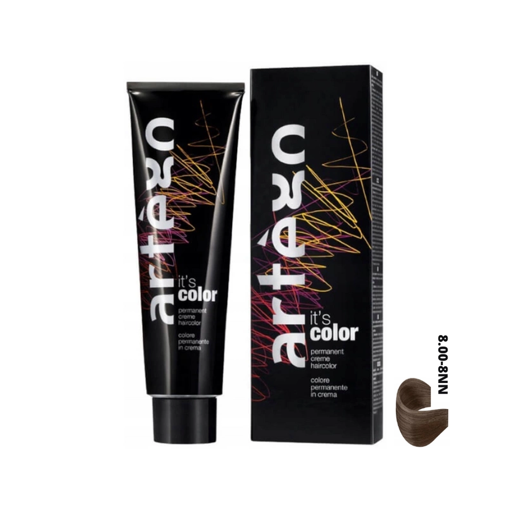 Artego It's Color | Permanentna farba do włosów 8.00 Jasny Chłodny Blond 150ml