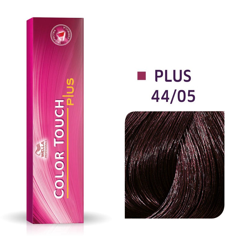 Wella Color Touch Plus 44/05 | Bezamoniakowa półtrwała farba do włosów 44/05 60ml