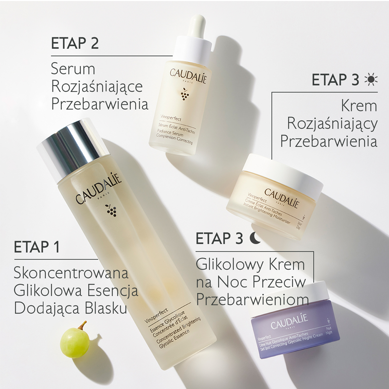 Caudalie Vinoperfect | Krem rozjaśniający przebarwienia na twarzy 50ml