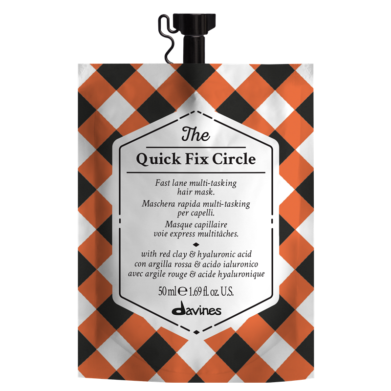 Davines The Circle Chronicles Quick Fix Circle | Błyskawicznie nawilżająca maska do włosów 50ml