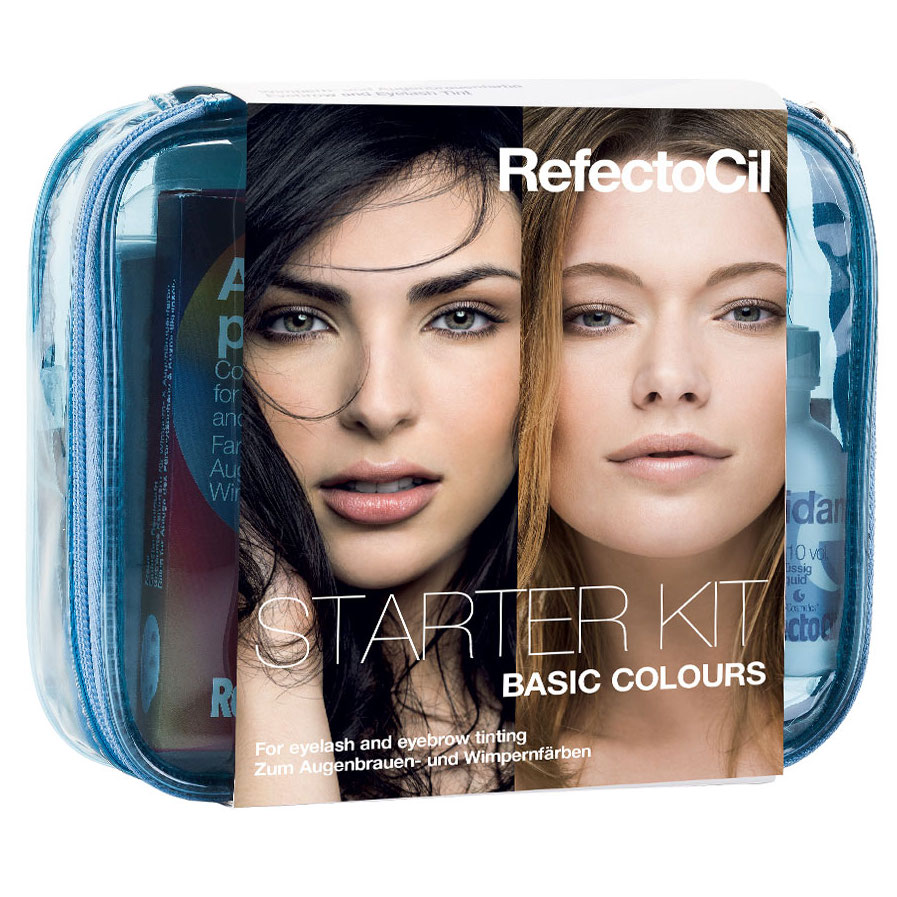 RefectoCil Starter Kit Basic Colours | Zestaw startowy do koloryzacji brwi i rzęs