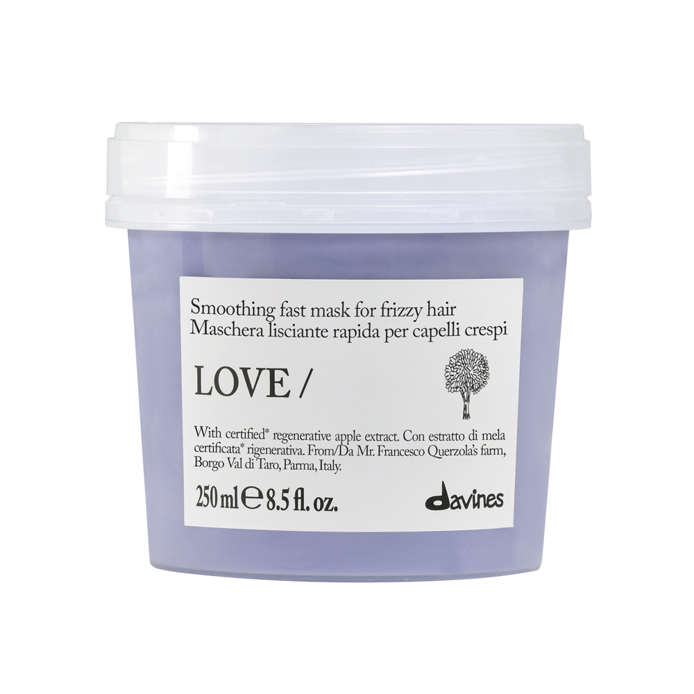 Davines Love Smoothing | Wygładzająca maska do włosów puszących się i niesfornych 250ml