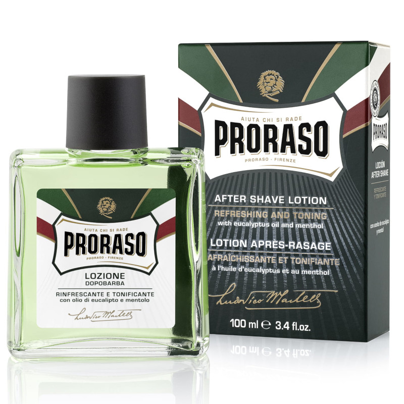 Proraso Green | Orzeźwiający lotion po goleniu 100ml