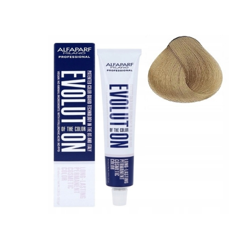 Alfaparf Evolution of the Color Cube | Trwała farba do włosów - kolor 9NB bardzo jasny ciepły blond 60ml