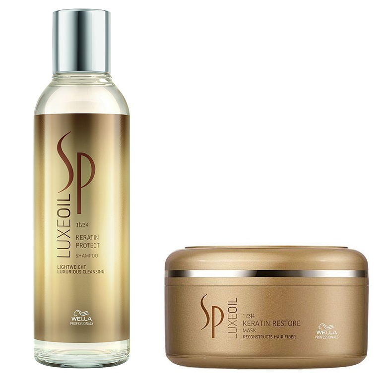 Wella SP Luxe Oil Zestaw regenerujący | Szampon 200ml + Maska 150ml