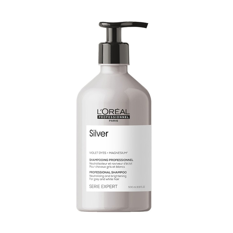 L'Oréal Professionnel Silver | Szampon do włosów siwych lub rozjaśnionych 500ml