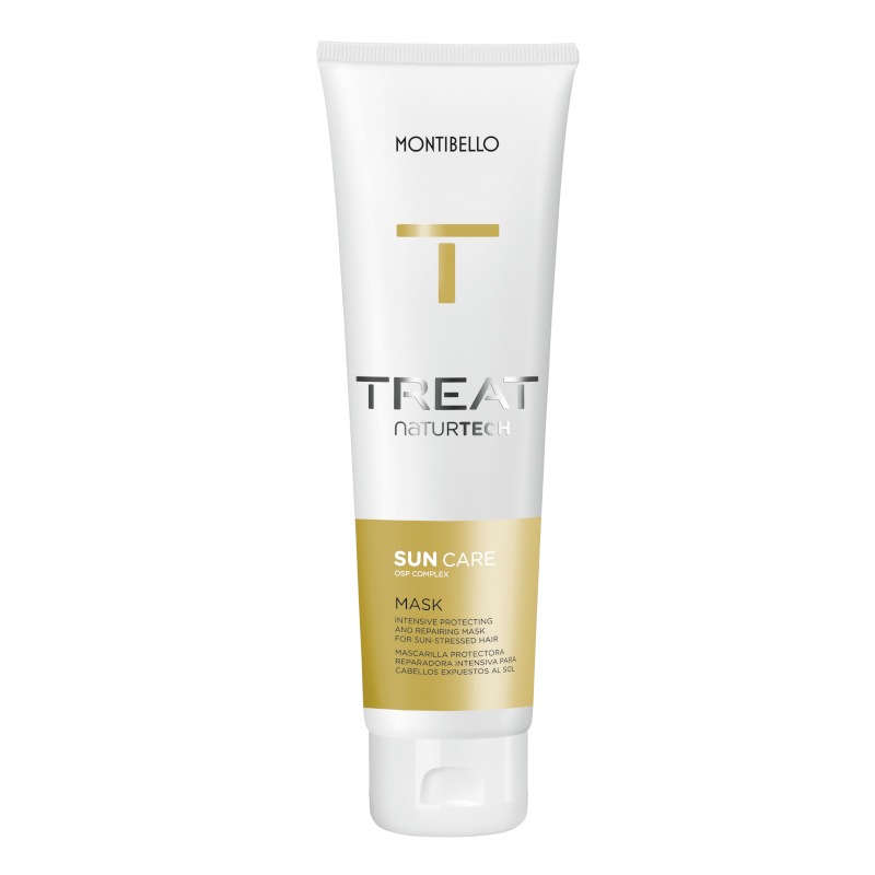 Montibello Treat Naturtech Sun Care | Maska do włosów poddanych działaniu słońca 150ml