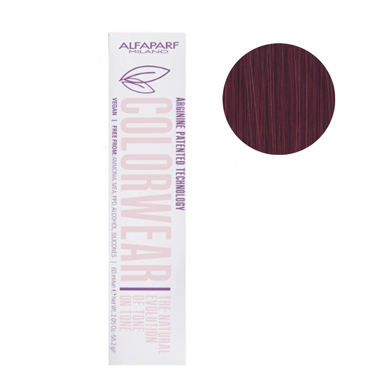 Alfaparf Color Wear | Farba do włosów bez amoniaku - kolor 5.66 60ml