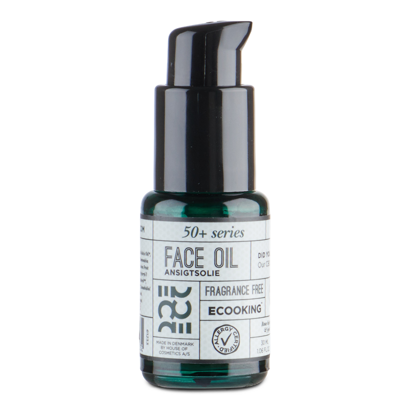 Ecooking 50+ Face Oil | Olejek do twarzy z CBD ze skórki cytrusów 30ml