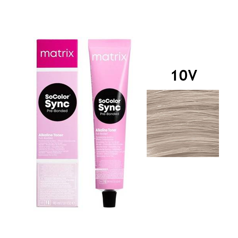 Matrix Color Sync Pre-Bonded Alkoline Toner | Toner do włosów 10V 90ml