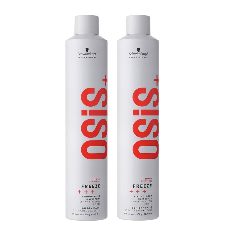 Schwarzkopf Osis Freeze | Zestaw: lakier mocno utrwalający 2x500ml