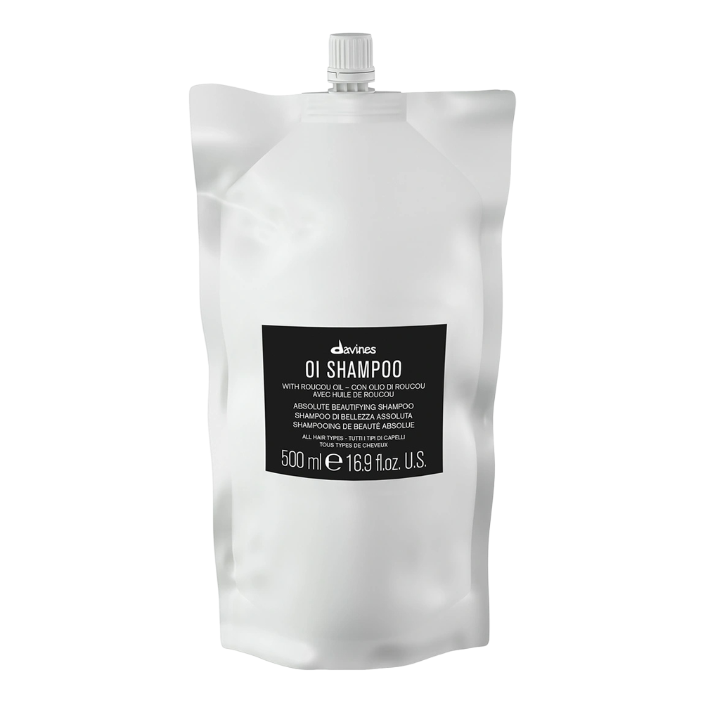 Davines Oi | Szampon z olejkiem Roucou nadający miękkość i blask, wkład uzupełniający 500ml
