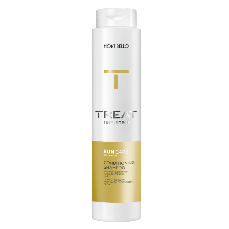 Montibello Treat Naturtech Sun Care | Szampon do włosów poddanych działaniu słońca 300ml