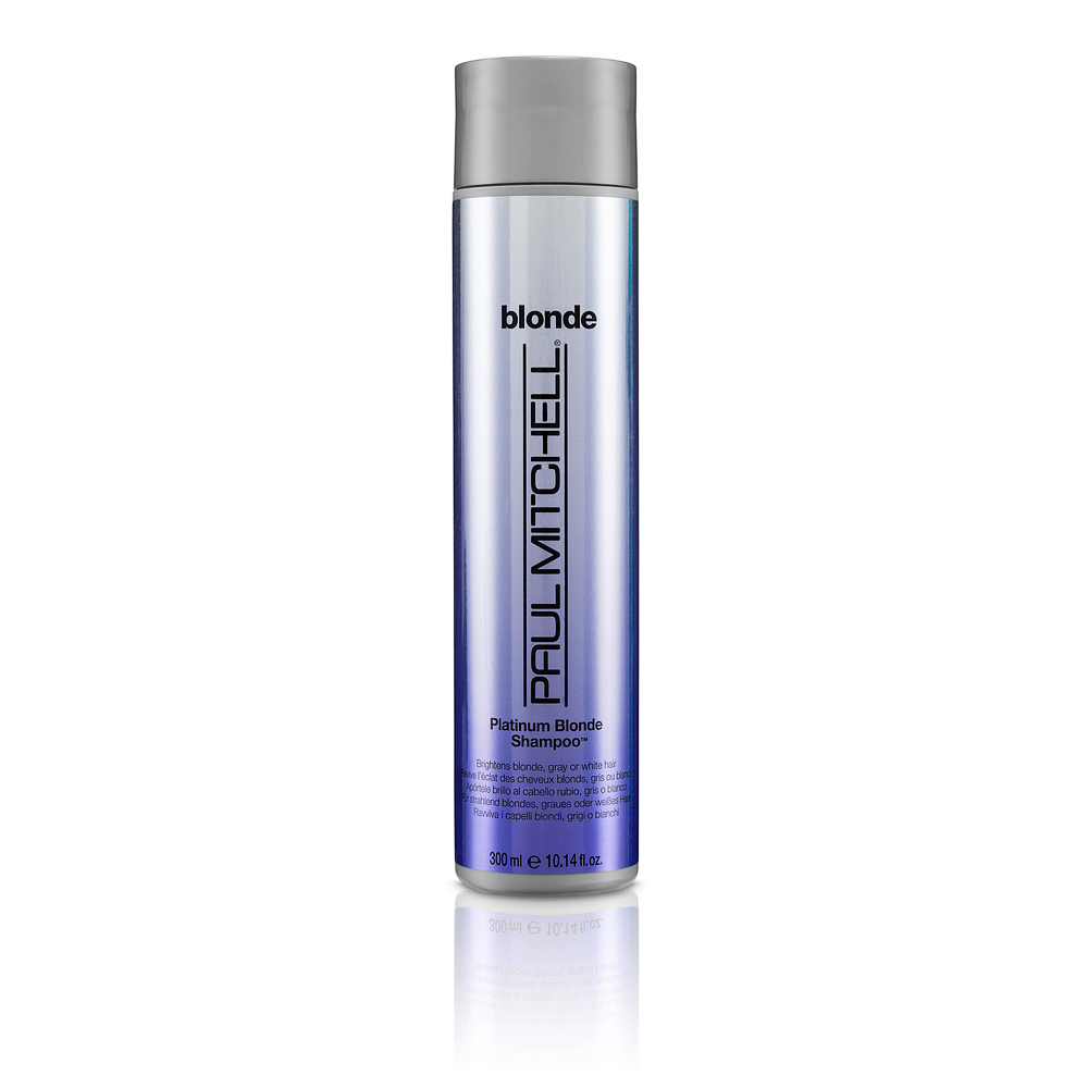 Paul Mitchell Platinum Blonde | Szampon niwelujący żółty odcień włosów blond i siwych 300ml