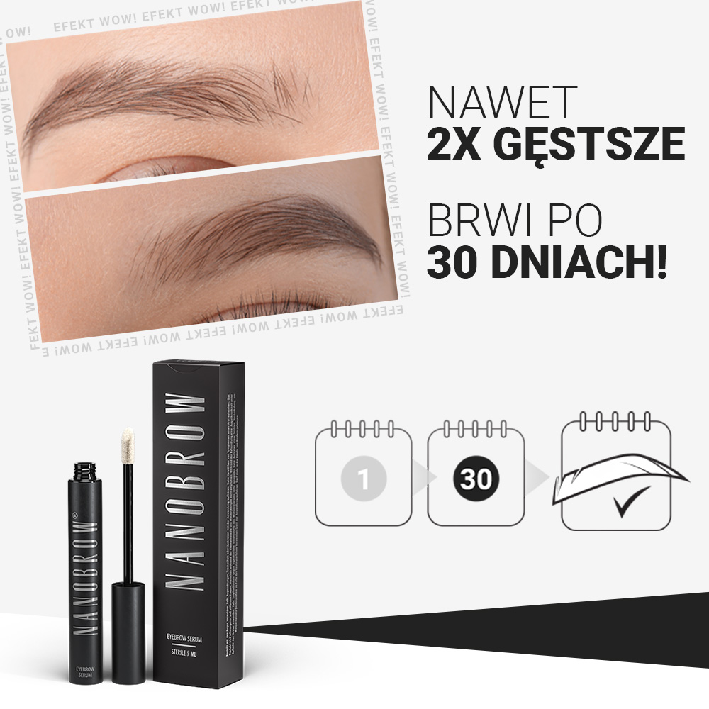 Nanolash Nanobrow | Odżywka do brwi 5ml