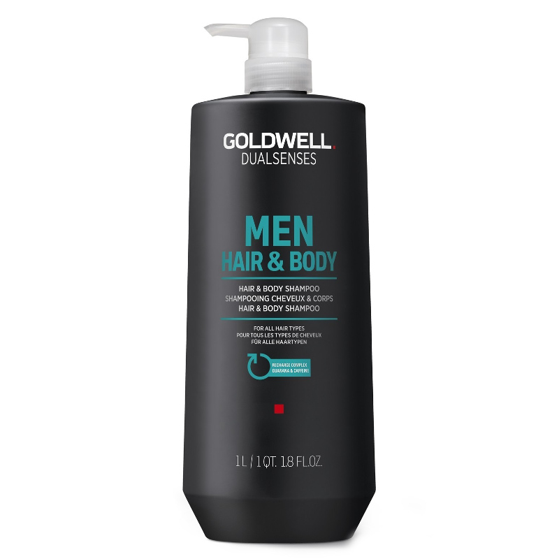 Goldwell DualSenses Men Hair and Body | Szampon do włosów i ciała dla mężczyzn 1000ml