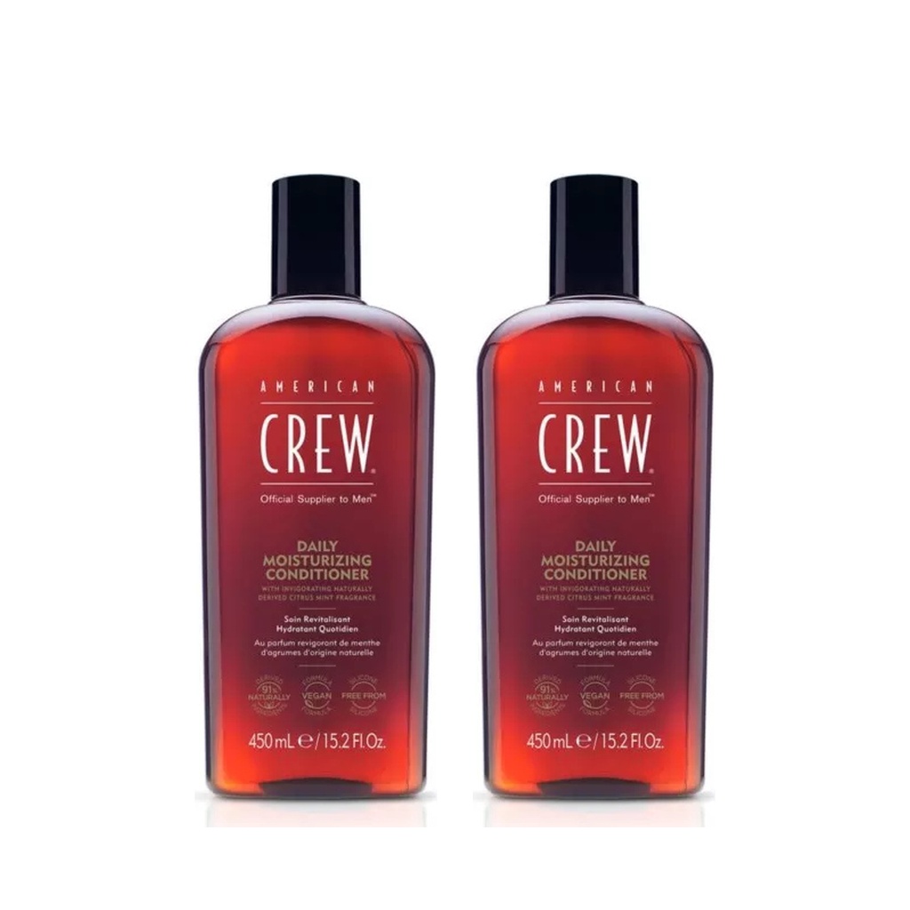 Alfaparf Daily Moisturizing | Wegańska odżywka nawilżająca do włosów suchych dla mężczyzn 450ml x2 Zestaw
