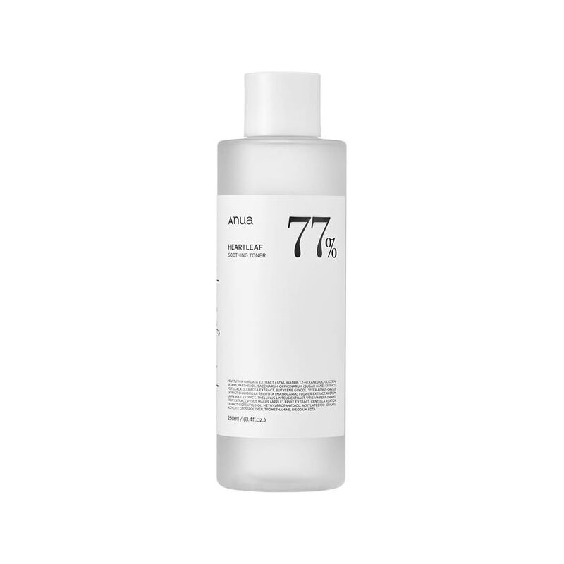 Anua Heartleaf 77% Soothing Toner | Łagodzący tonik do twarzy 250ml