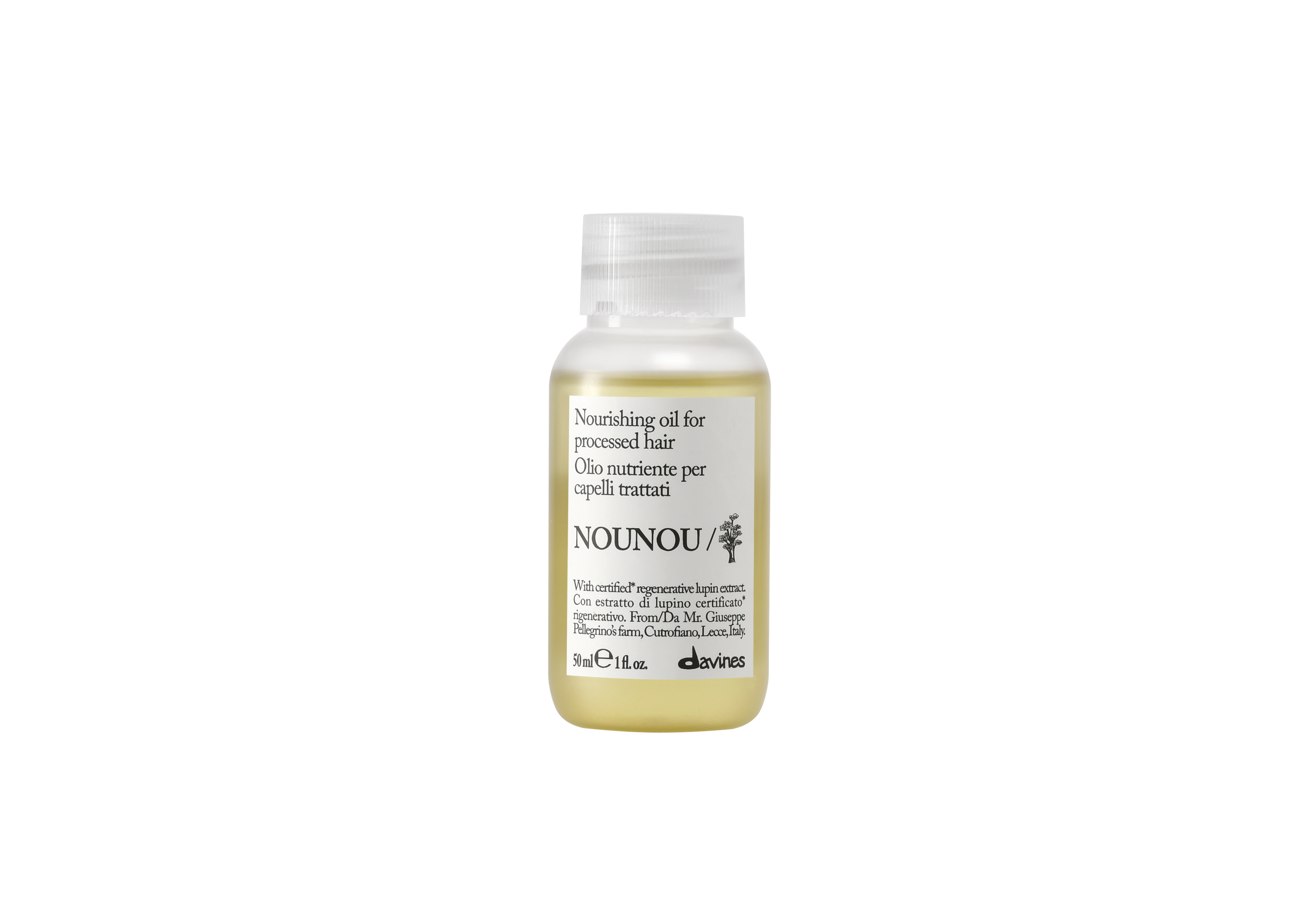 Davines Nounou | Odżywczy olejek do włosów suchych i zniszczonych 50ml