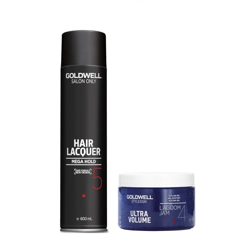 Goldwell Lagoom Jam and Salon Only | Zestaw: żel 150ml + lakier 600ml