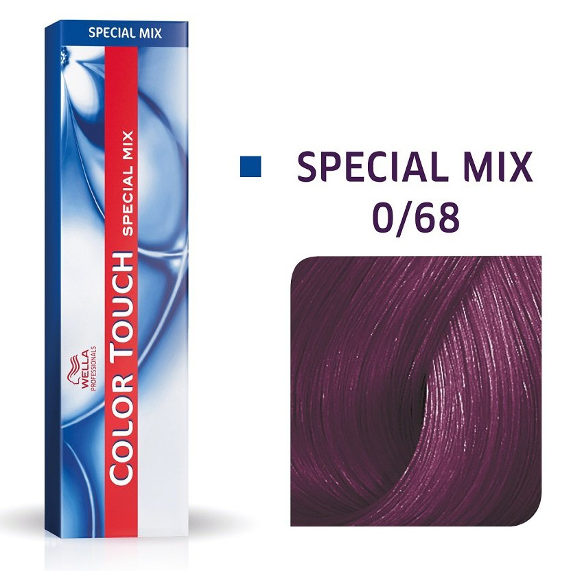 Wella Color Touch 0/68 | Bezamoniakowa półtrwała farba do włosów 0/68 60ml