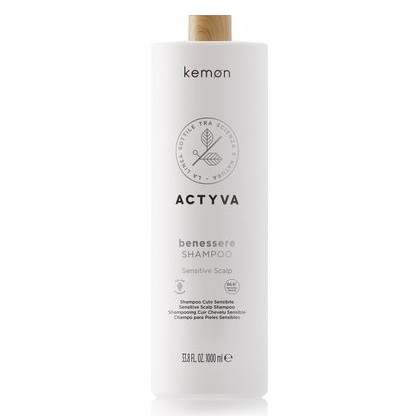 Kemon Actyva Benessere | Szampon do wrażliwej skóry głowy 1000ml