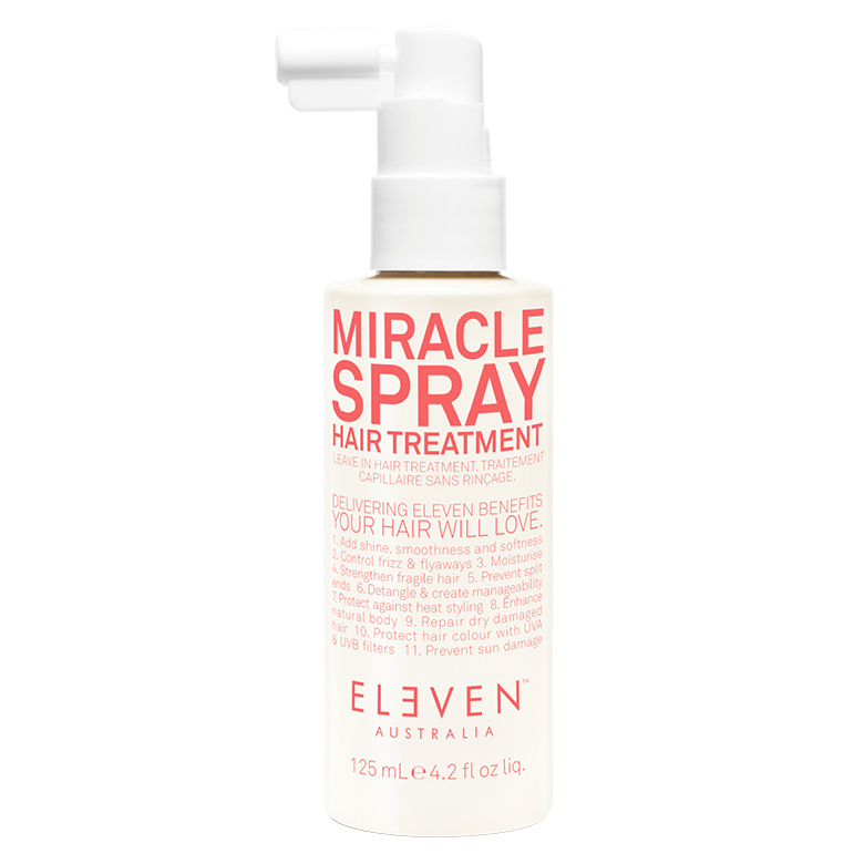 Eleven Australia Miracle Spray Hair Treatment | Wegańskie wielofunkcyjne serum w sprayu upiększające włosy 125ml