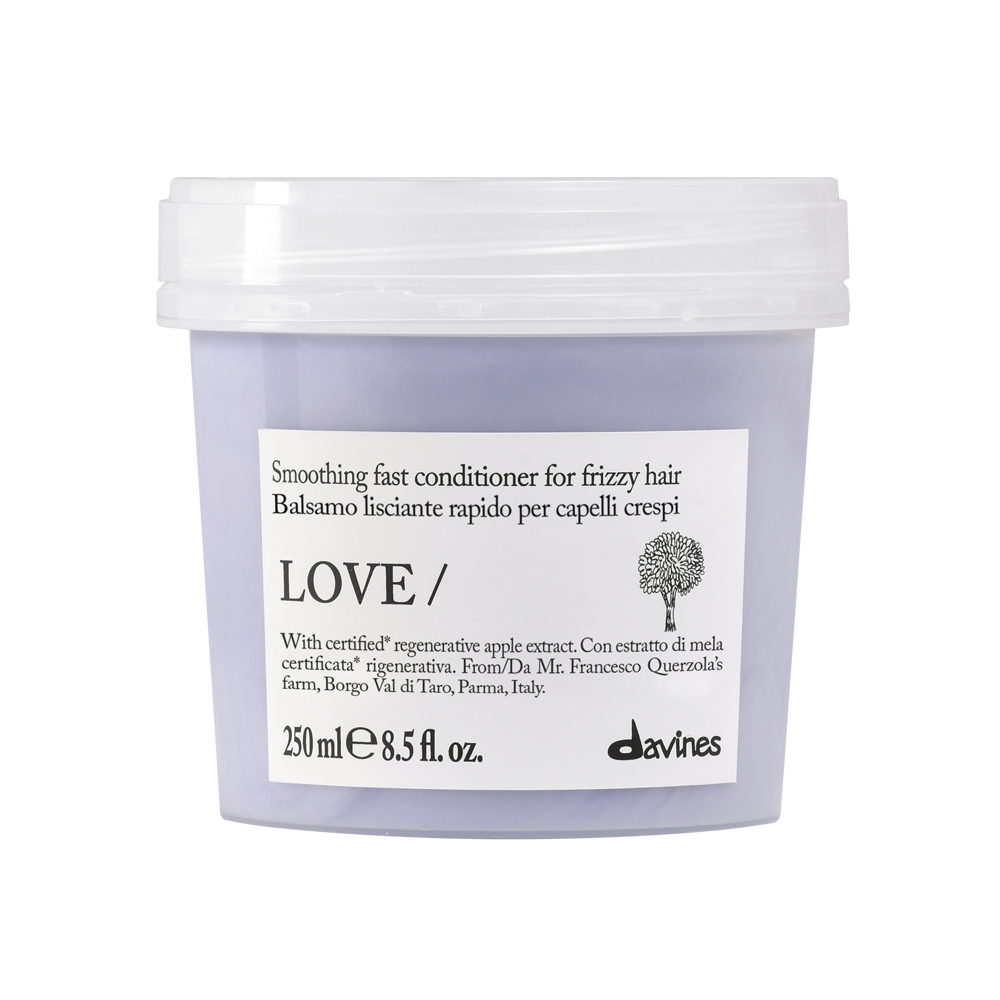 Davines Love Smoothing | Wygładzająca odżywka do włosów grubych i puszących się 250ml