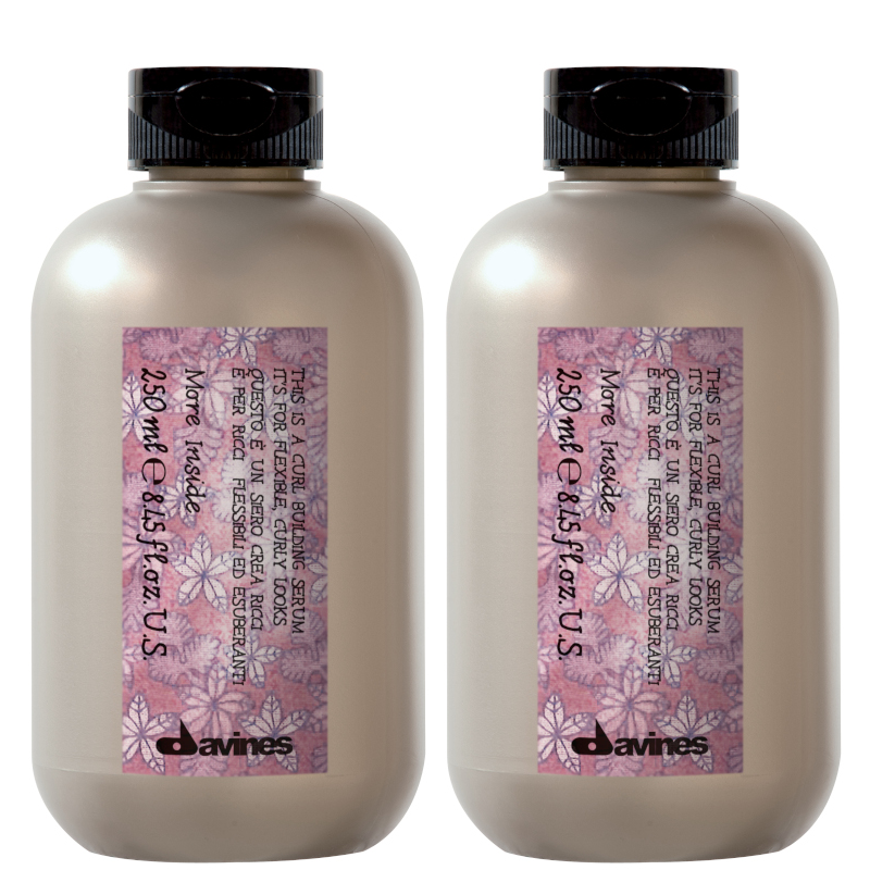 Davines More Inside | Zestaw: serum podkreślające skręt włosów 2x250ml